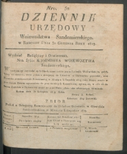 dziennik urzedowy woj.sandomierskiego 1819-52-00001